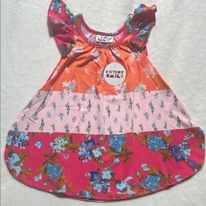 Dot Dot Smile Swing Assorted NWT Size 12/24 and 2T Colorful Floral Kids Dress.